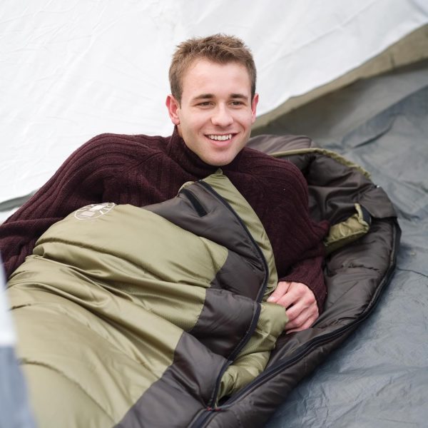 Coleman North Rim 0°F Big & Tall Sleeping Bag, Cold-Weather Mummy Sleep Sack with No-Snag Zipper & Adjustable Hood for Warmth & Ventilation, Large Camping Sleeping Bag - Image 4