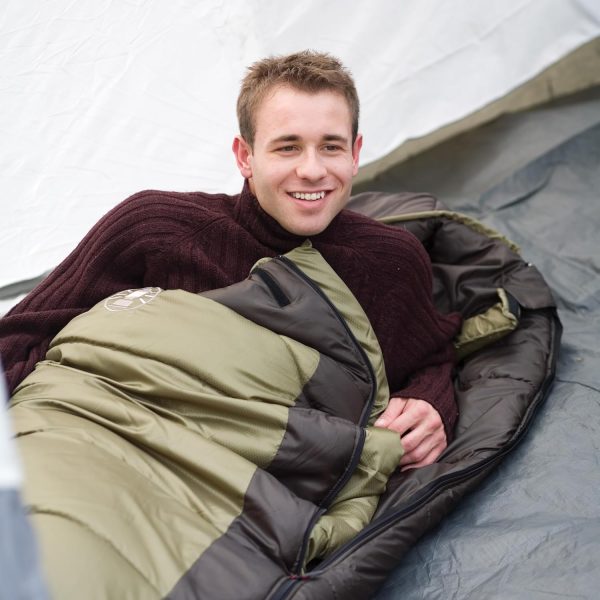Coleman North Rim 0°F Big & Tall Sleeping Bag, Cold-Weather Mummy Sleep Sack with No-Snag Zipper & Adjustable Hood for Warmth & Ventilation, Large Camping Sleeping Bag - Image 5