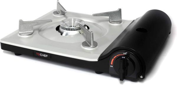 TECHEF - Stovetop Korean BBQ Non-Stick Grill Pan with Agni Portable Gas Stove Burner, Made in Korea (Grill Pan w Stove) - Image 5